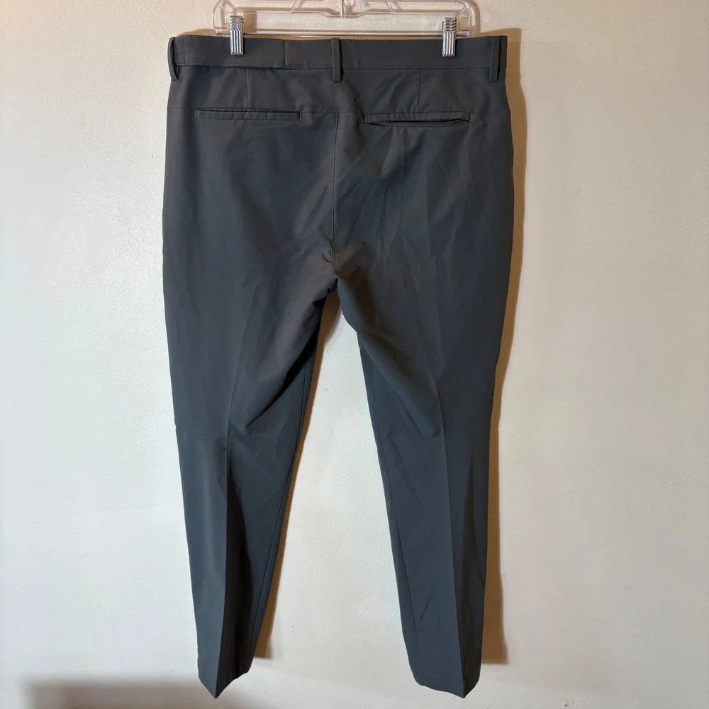 Banana Republic Slim City Performance Pants in Skyline Grey‎ Size 34X30